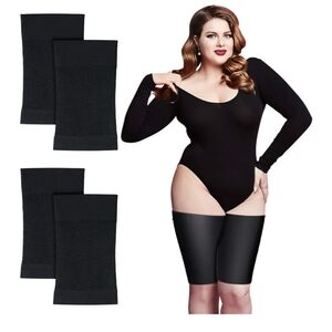 🔴Geyoga 2 pair Thigh wraps for plus size women